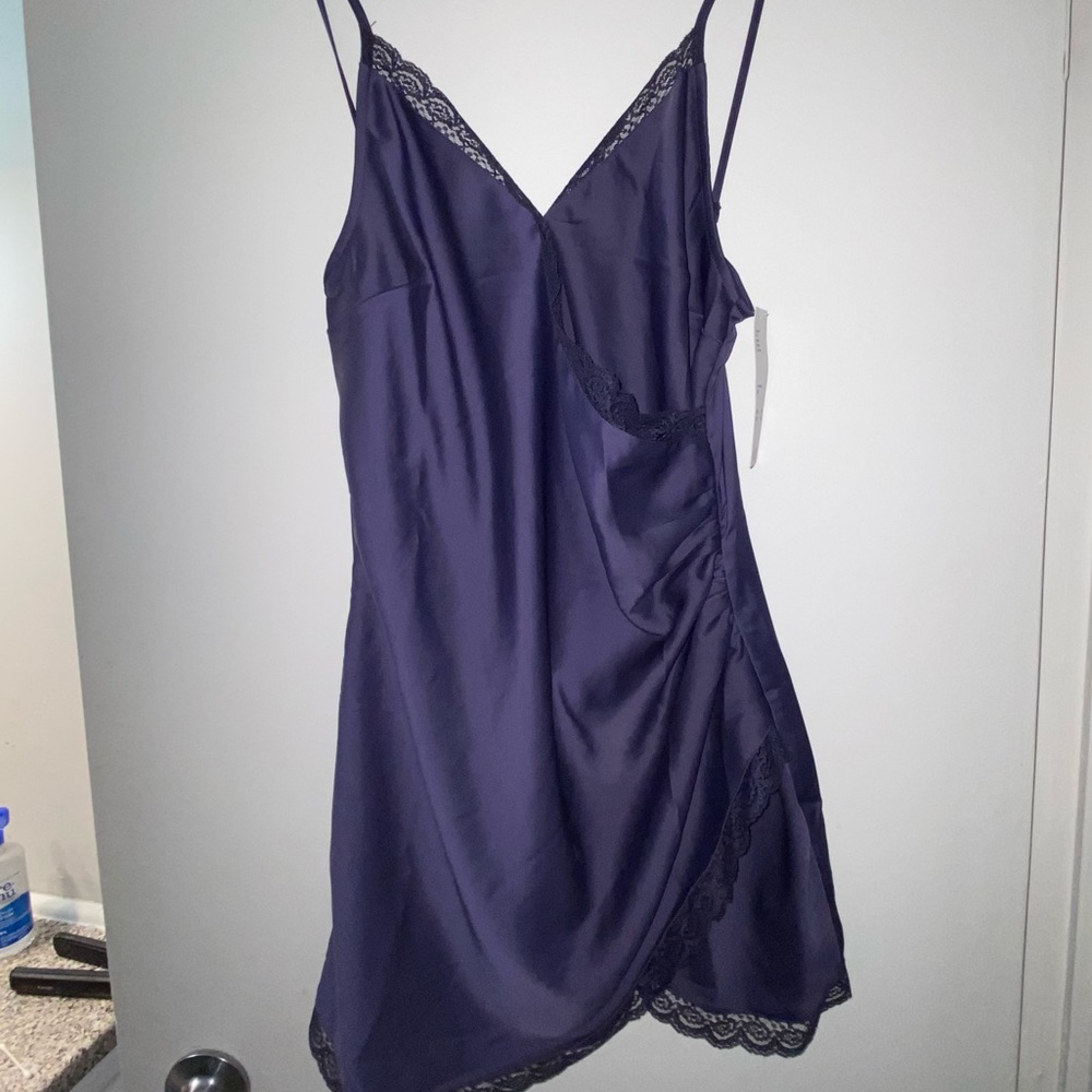 Navy urban outfitters mini dress